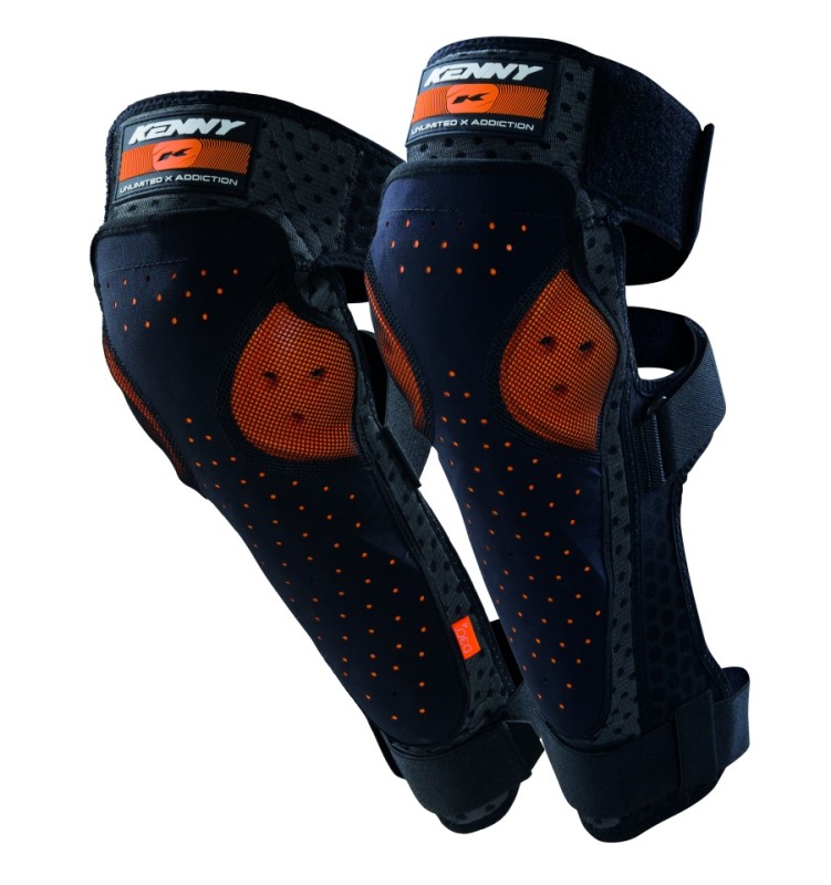KENNY RACING OCHRANIACZE KOLAN NAKOLANNIKI D3O KOLOR CZARNY ROZMIAR UNIWERSALNY (1)