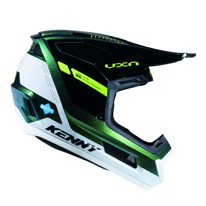 KENNY RACING KASK CROSS/ENDURO PERFORMANCE ERT GRAPHIC GREEN DIAMOND RACING SPE KOLOR ZIEOLNY/CZARNY/BIAŁY ROZMIAR XS (1)