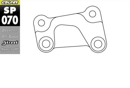 GALFER ADAPTER TARCZY HAMULCOWEJ 330MM HARLEY DAVIDSON LEWA STRONA (HD LEFT SIDE) (1)