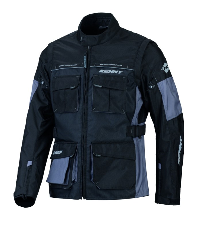 KENNY RACING KURTKA ATV/ADVENTURE EVASION BLACK KOLOR CZARNY ROZMIAR XXXL (1)