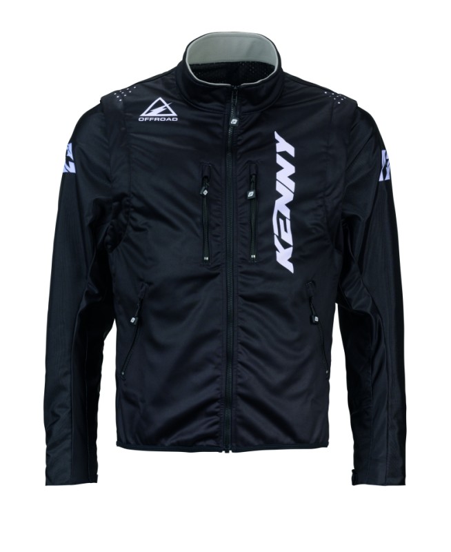 KENNY RACING KURTKA ADVENTURE/ENDURO SOFTSHELL BLACK KOLOR CZARNY ROZMIAR L (1)