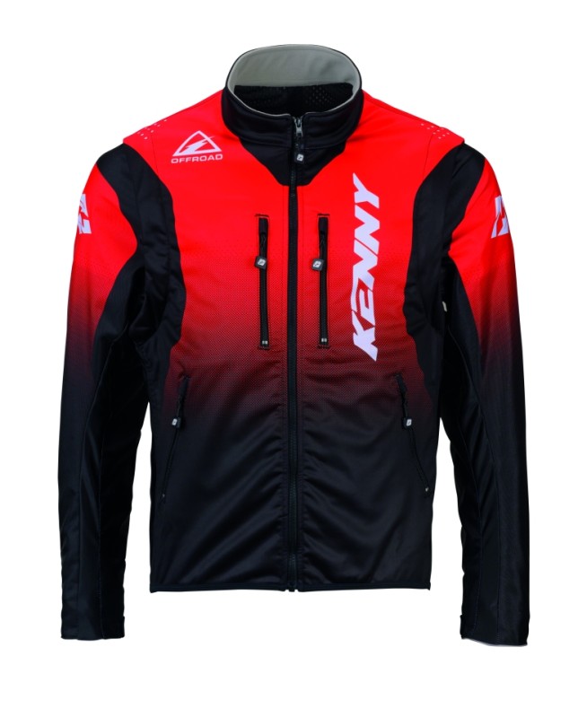 KENNY RACING KURTKA ADVENTURE/ENDURO SOFTSHELL RED KOLOR CZERWONY ROZMIAR XL (1)