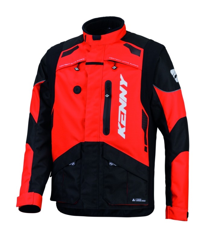 KENNY RACING KURTKA ADVENTURE/ENDURO TITANIUM ORANGE KOLOR POMARAŃCZOWY ROZMIAR XXXL (1)