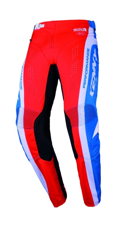 KENNY RACING SPODNIE CROSS/ENDURO PERFORMANCE PATRIOT KOLOR NIEBIESKI/CZERWONY/BIAŁY ROZMIAR M (32) (1)