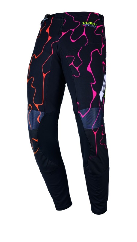 KENNY RACING SPODNIE CROSS/ENDURO PERFORMANCE KID/JUNIOR/DZECIĘCE WAVE BLACK KOLOR CZARNY ROZMIAR 22 (6 LAT) (1)