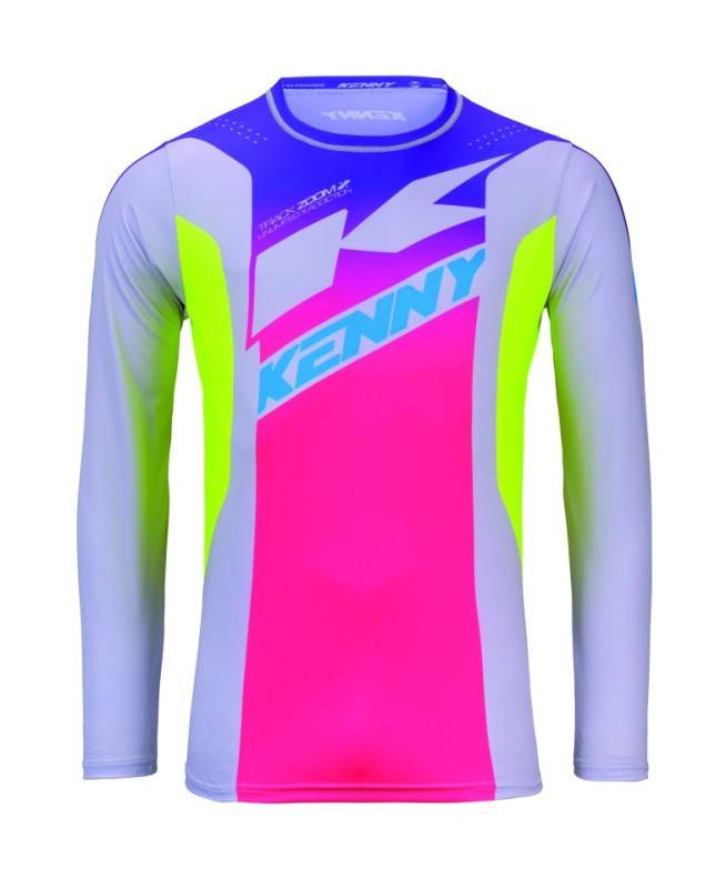 KENNY RACING KOSZULKA CROSS/ENDURO TRACK ZOOM GREY KOLOR SZARY ROZMIAR XL (1)