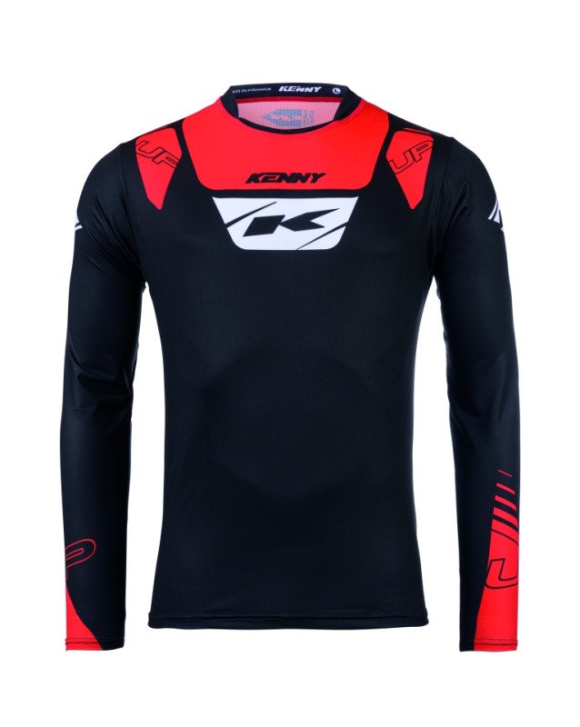 KENNY RACING KOSZULKA TRIAL UP BLACK RED KOLOR CZARNY/CZERWONY ROZMIAR XL (1)