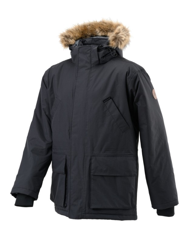 KENNY RACING KURTKA ZIMOWA PARKA CASUAL BLACK KOLOR CZARNY ROZMIAR XXL (1)