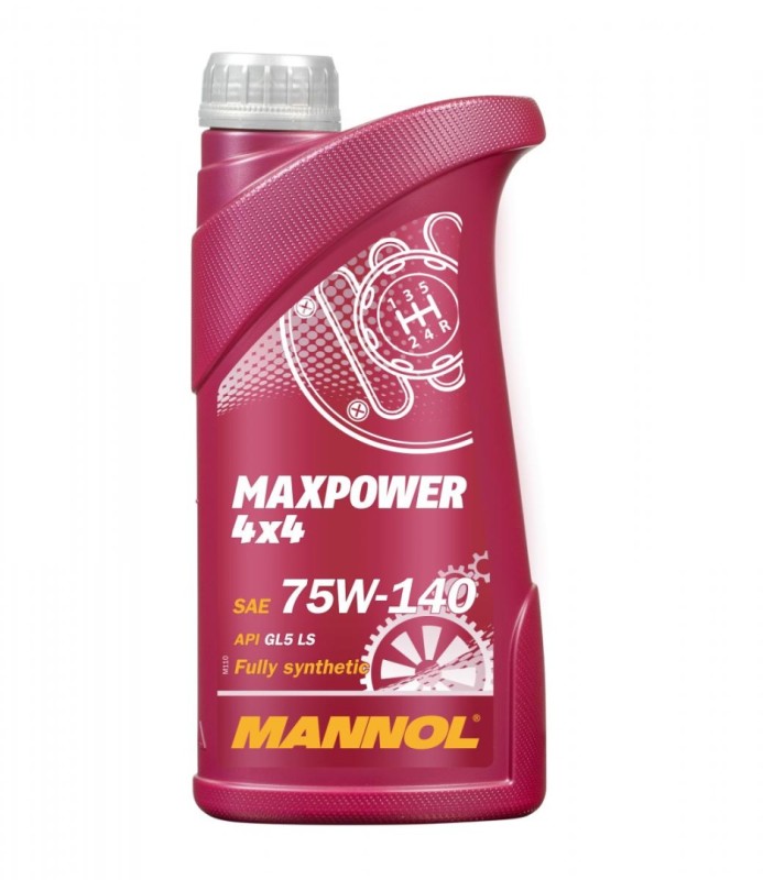Olej przekładniowy Mannol Maxpower 4x4 GL5 75W140 Syntetyczny 1L (2)