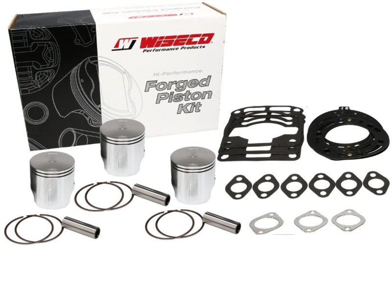 WISECO ZESTAW TŁOKÓW + TOP-END SNOW SKI DOO '03-'12 MXZ 550F FAN COOLED (77,00 MM) (STD. + 1,00MM) (1)