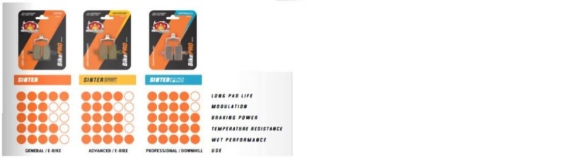 MOTO-MASTER WYPRZEDAŻ BIKE PRO KLOCKI HAMULCOWE ROWEROWE SINTER PRO METALICZNE PASUJE DO SHIMANO XTR BR-M9000, BR-M9020, BR-M987, BR-M988, BR-M985, XT BR-M8000, BR-M785, SLX BR-M7000, BR-M675, DEORE BR-M615 (2)