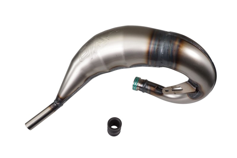 OXA FACTORY 2025/08 DYFUZOR (TUBA REZONANSOWA) FRONT EXHAUST PIPE RACING STEEL X8 KTM SX 125 '19-'22 (1)