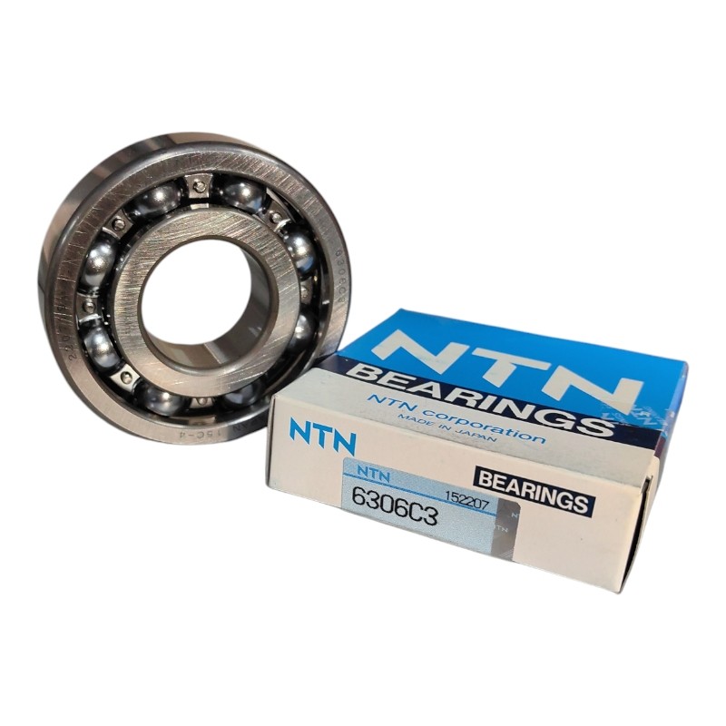 Łożysko kulkowe 30×72×19 6306 C3 | NTN  (1)