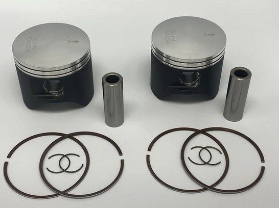 WOSSNER KOMPLET TŁOKÓW POLARIS RMK 800 CFI DRAGON / RUSH '08-'23 (2T) ( 84,86 MM ) SWORZEŃ 22 MM (SKUTER ŚNIEŻNY) (1)