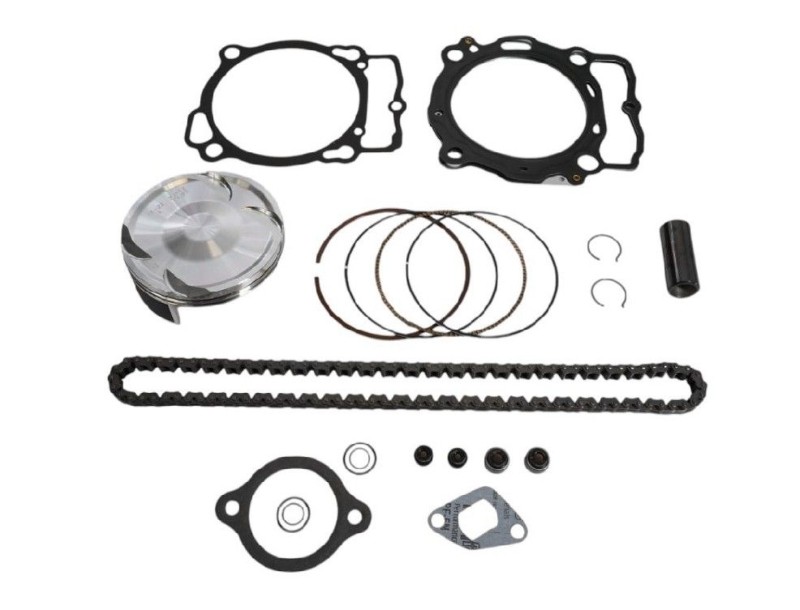VERTEX ZESTAW NAPRAWCZY GÓRY SILNIKA KTM EXC 500 '20-'23, HUSQVARNA FE 501 '20-'23 (STD. + 0.02MM = 94.97MM) (11.8:1) (TŁOK, USZCZELKI TOP-END, ŁAŃCUSZEK ROZRZĄDU) (1)