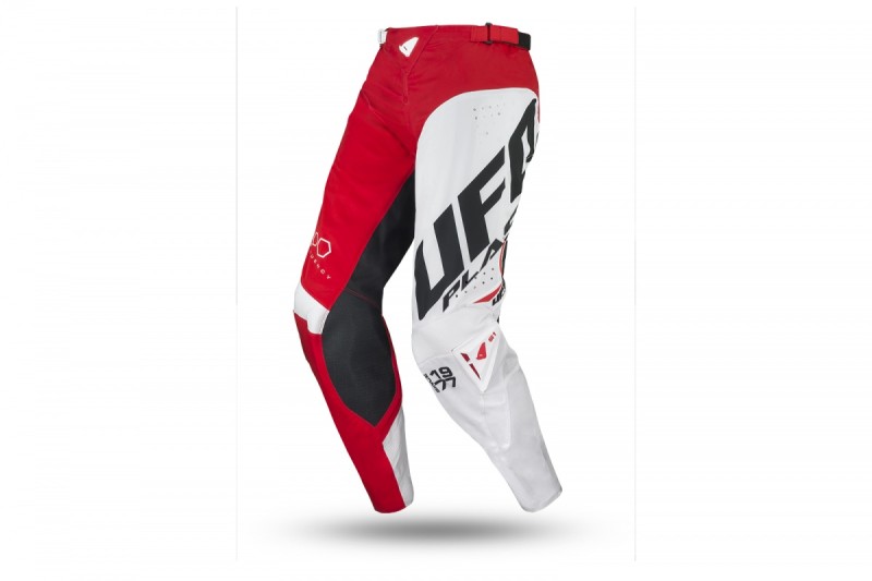 UFO SPODNIE FREQUENCY SLIM KOLOR CZERWONY BIAŁY ROZMIAR S / EU48 / US 30 - WYCOFANE Z OFERTY - WYPRZEDAŻ (1)