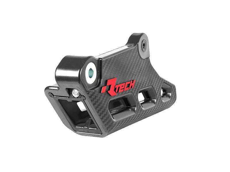 RACETECH (RTECH) PROWADNICA ŁAŃCUCHA KTM SX / SXF 125 / 250 / 300 / 350 / 450 '07-'24, GAS GAS EC / ECF 250 / 300 / 350 '18-'24, MC / MCF 85 / 125 / 250 / 450 '21-'24, FE / FS / FX / TE 350 / 400 / 450 / 500 / 650 '09-'14 KOLOR BIAŁY (1)