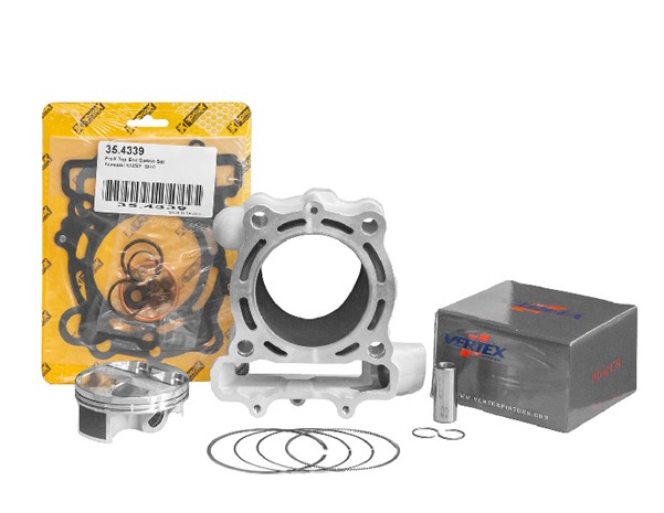 PROMX CYLINDER KOMPLETNY STANDARD 77,00 MM (CYLINDER + TŁOK VERTEX + USZCZELKI TOP-END PROX) KAWASAKI KXF 250 '11-'14 , KX 250 F '11-'14 (1)