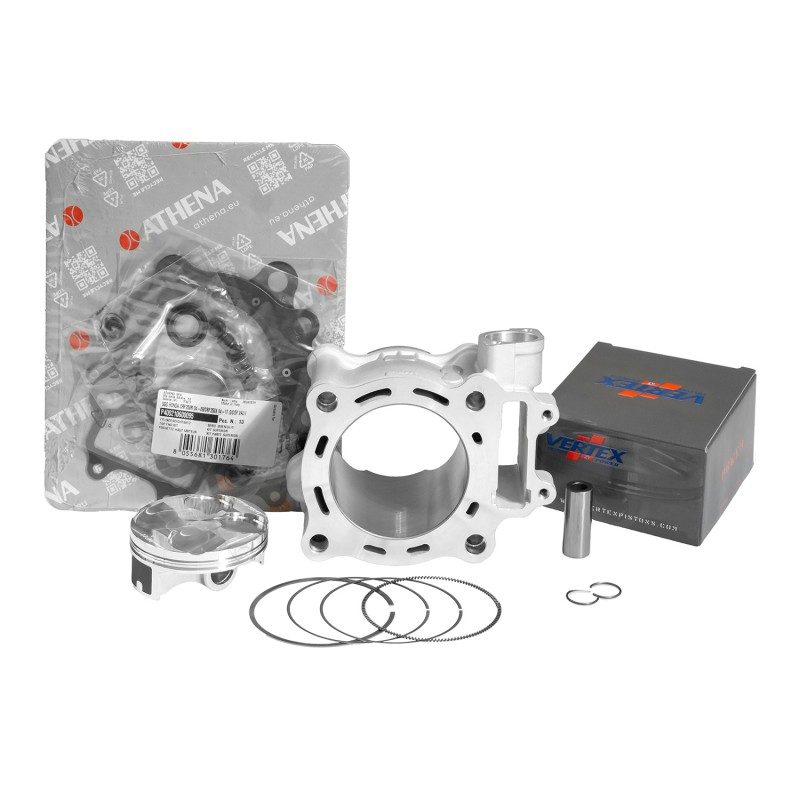 PROMX CYLINDER KOMPLETNY (CYLINDER + TŁOK VERTEX + USZCZELKI TOP-END ATHENA ) HONDA CRF 250 R '08-'09 STANDARD 78,00 MM (1)