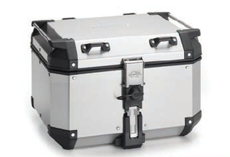 KAPPA KUFER CENTRALNY 48L MONOKEY KVG480A K'VOYAGER ALUMINIOWY KOLOR SREBRNY (1)