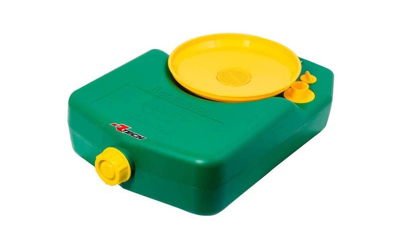 RACETECH (RTECH) POJEMNIK NA ZUŻYTY OLEJ SILNIKOWY 12L KOLOR ZIELONY (1)