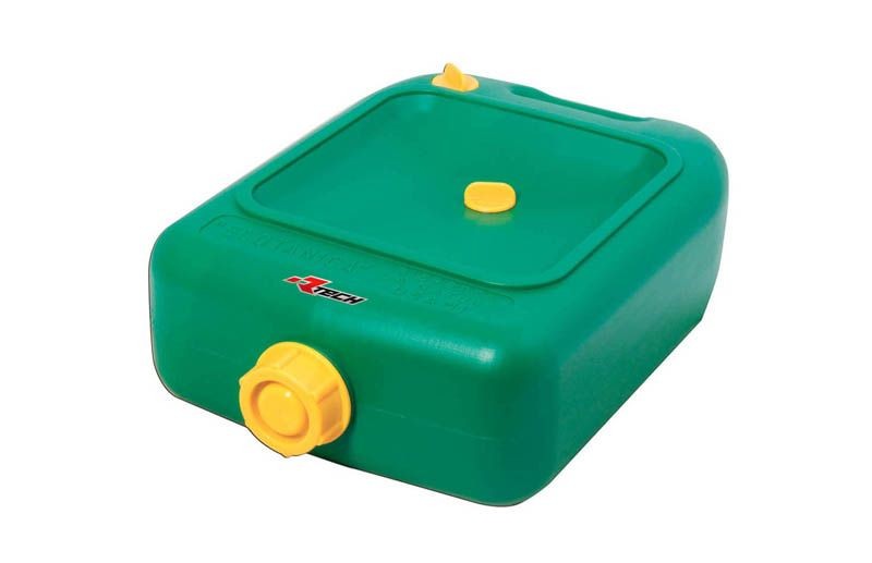 RACETECH (RTECH) POJEMNIK NA ZUŻYTY OLEJ SILNIKOWY 6L KOLOR ZIELONY (1)