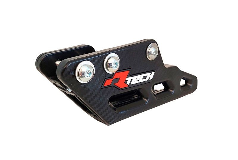 RACETECH (RTECH) PROWADNICA ŁAŃCUCHA YAMAHA YZF 450 '23-'24, FANTIC XXF 450 '23-'24 KOLOR CZARNY (1)