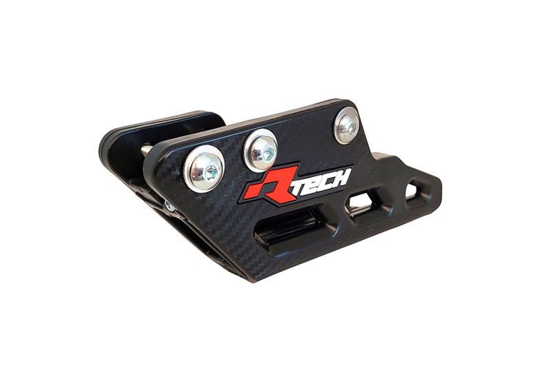 RACETECH (RTECH) 2025/12 PROWADNICA ŁAŃCUCHA YAMAHA YZ 125 / 250 '07-'23, YZ 125 X / 250 X '07-'23, YZF / WRF 250 / 450 '07-'23, YZ 250 FX / 450 FX '07-'23, FANTIC XX / XE 125 / 250 / 300 '21-'23, XXF / XXE 250 / 450 '21-'23 KOLOR CZARNY (1)