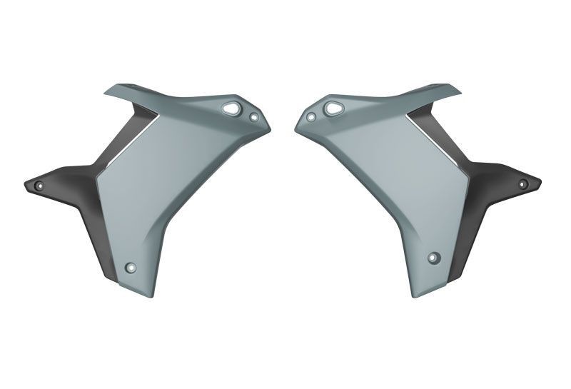 RACETECH (RTECH) 2025/12 OSŁONY CHŁODNICY (LEWA/PRAWA) T7 YAMAHA TENERE 700 '25-'26 KOLOR SZARY (1)