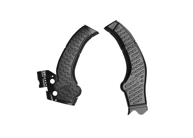 RACETECH (RTECH) OSŁONY RAMY (KOMPLET) KOVE X PRO / RALLY 800 2024-2025 KOLOR CZARNY (1)