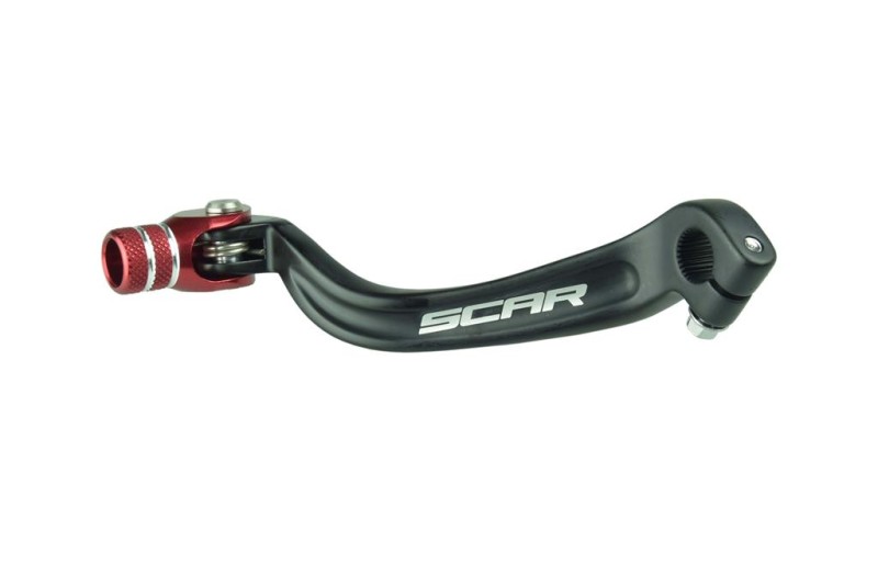 SCAR NOWY RACING DŹWIGNIA ZMIANY BIEGÓW BETA RR 350-480 '20-'26, RR X-PRO / RR RACE '25-'26 KOLOR CZERWONY (1)