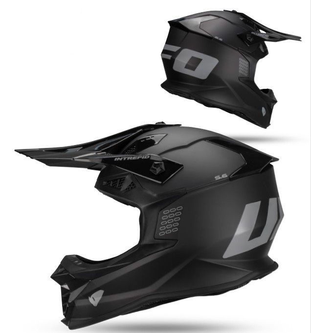 UFO KASK INTREPID CROSS KOLOR CZARNY/SZARY ROZMIAR M ( ECE 22R06 ) - KOLEKCJA 2026 (1)