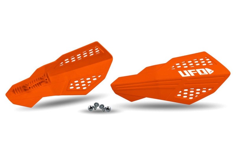 UFO 2025/11 OSŁONY RĄK (HANDBARY) TRAXION KOLOR POMARAŃCZOWY (LISTKI - POTRZEBNE MOCOWANIE PM01669, PM01665, PM01666 LUB PM01667) (1)