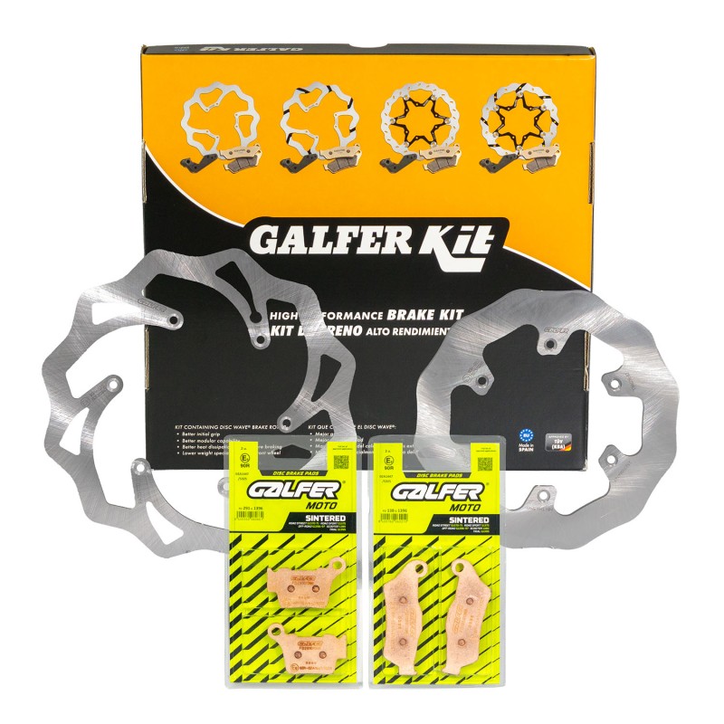 GALFER ZESTAW KTM/HUSQVARNA/HUSABERG (TARCZE I KLOCKI HAMULCOWE PRZÓD I TYŁ) - PATRZ OPIS DODATKOWY (3)