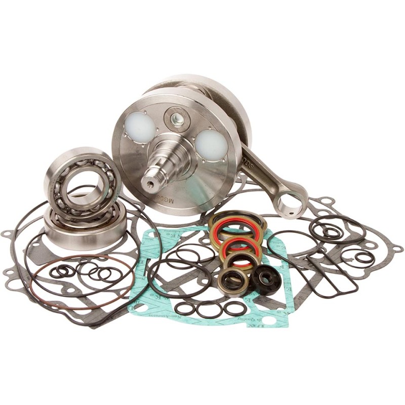 HOT RODS ZESTAW NAPRAWCZY DOŁU SILNIKA KTM EXC 250 08-11 (WAŁ KORBOWY, ŁOŻYSKA, USZCZELNIACZE, USZCZELKI) (808333) (K066) (822269) (HR 4028) (1)