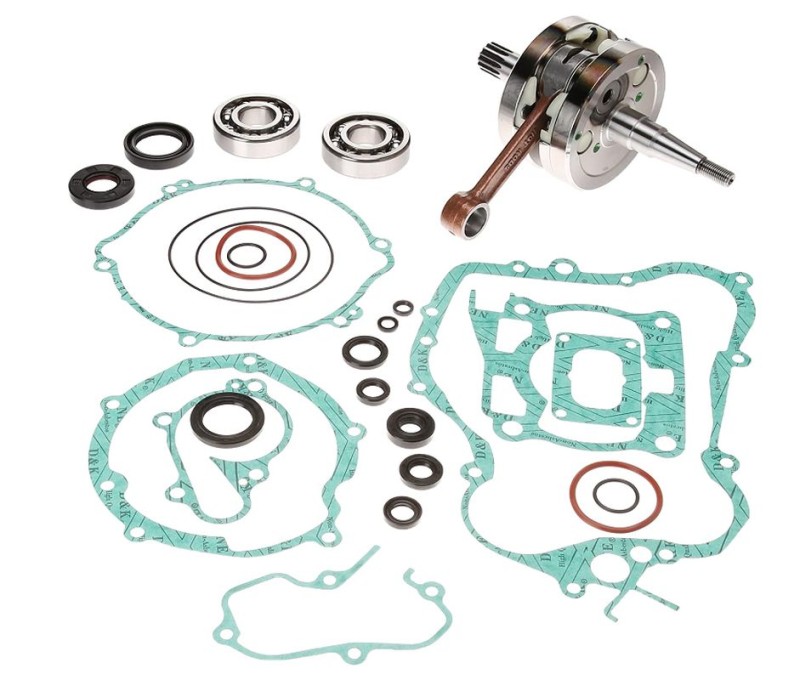 HOT RODS ZESTAW NAPRAWCZY DOŁU SILNIKA YAMAHA YZ 125 '01, (WAŁ KORBOWY, ŁOŻYSKA, USZCZELNIACZE, USZCZELKI) (1)