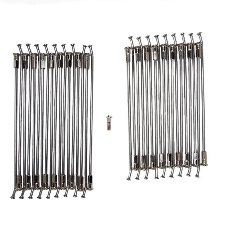 HAAN WHEELS SZPRYCHY WZMOCNIONE Z NYPLAMI (KOMPLET) TYŁ 18 X 2,50 HONDA AFRICA TWIN CRF1000L '20-, PIASTA OEM KOLOR SREBRNY (NA ZAMÓWIENIE - BOK@OLEKMOTOCYKLE.PL) (1)