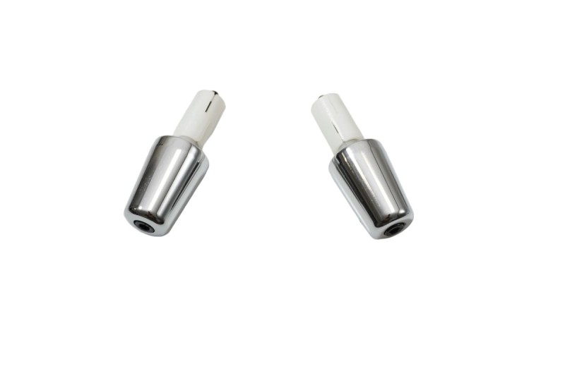 BUZZETTI KOŃCÓWKI/CIĘŻARKI KIEROWNICY ŚREDNICA 17,5MM KOLOR CHROM (1)