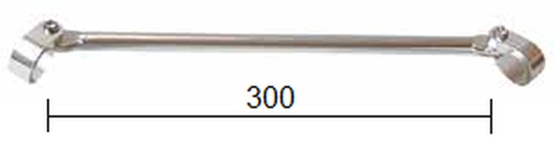 BUZZETTI POPRZECZKA KIEROWNICY ALUMINIOWA (1)