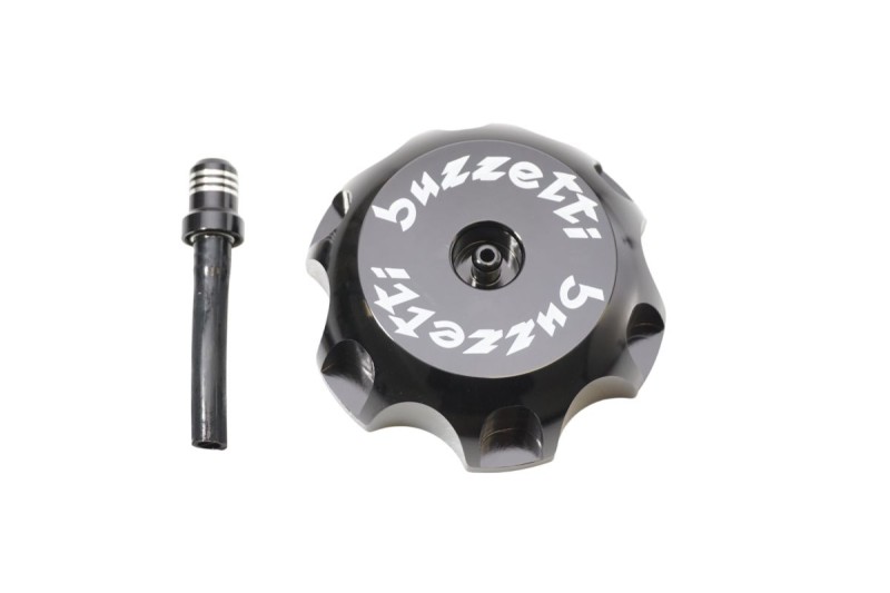 BUZZETTI KOREK WLEWU PALIWA KAWASAKI 55MM (ZAWIERA ODPOWIETRZNIK KORKA PALIWA) KOLOR CZARNY (1)