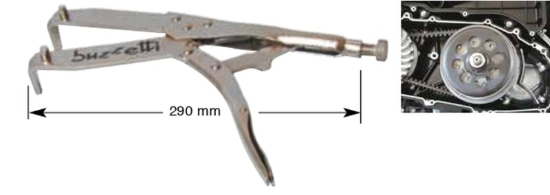 BUZZETTI NARZĘDZIE KLUCZ UCHWYT BLOKADA DO BLOKOWANIA MAGNETA/KOSZA SPRZĘGŁOWEGO (1)