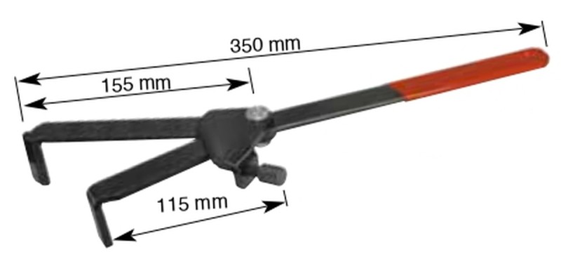 BUZZETTI NARZĘDZIE KLUCZ DO BLOKOWANIA MAGNETA , KOSZA SPRZĘGŁOWEGO REGULOWANY 69-125MM (1)