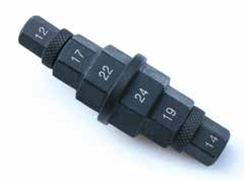 BUZZETTI NARZĘDZIE KLUCZ DO KÓŁ HEXAGON 12/14/17/19/22/24 (1)