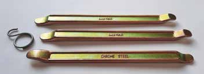 BUZZETTI NARZĘDZIA ZESTAW ŁYŻEK DO OPON Z WYGIĘTĄ STOPKĄ 24CM (3 SZTUKI) (1)