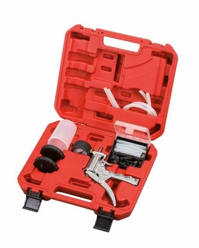 BUZZETTI NARZĘDZIA RĘCZNA POMPA PODCIŚNIENIOWA Z MANOMETREM (1)