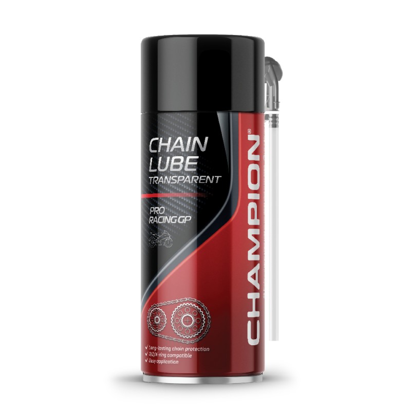 CHAMPION SMAR DO ŁAŃCUCHA PRORACING GP CHAIN LUBE TRANSPARENT 400ML (AKC) (1)