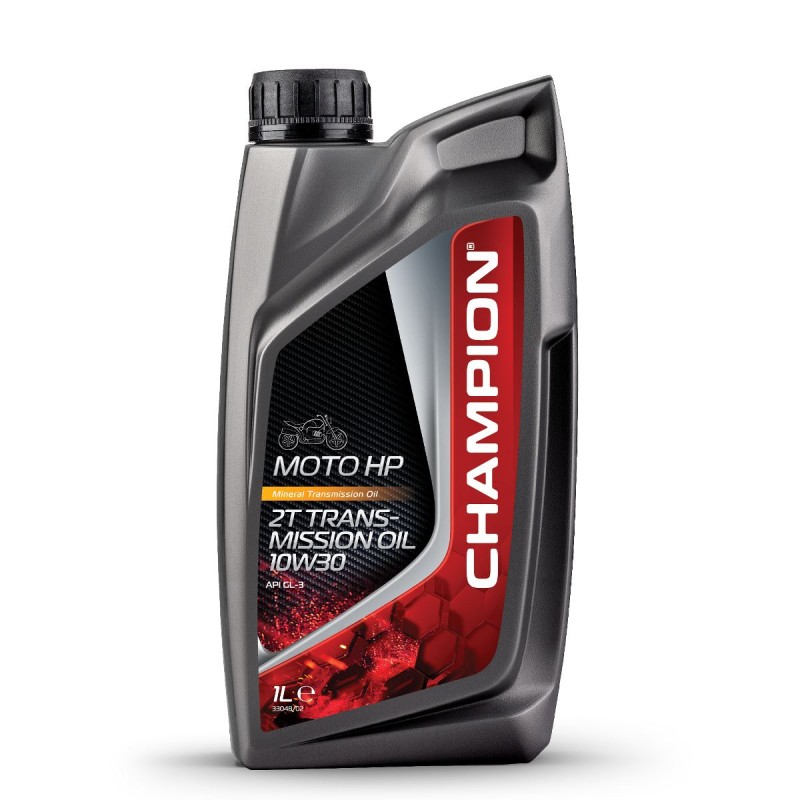 CHAMPION OLEJ PRZEKŁADNIOWY MOTO HP 2T TRANSMISSION OIL 10W30 1L MINERALNY (AKC) (1)