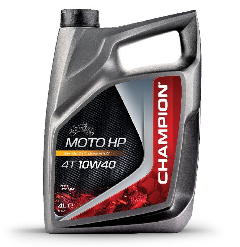 CHAMPION OLEJ SILNIKOWY MOTO HP 4T 10W40 4L MA2 PÓŁSYNTETYCZNY (AKC) (1)