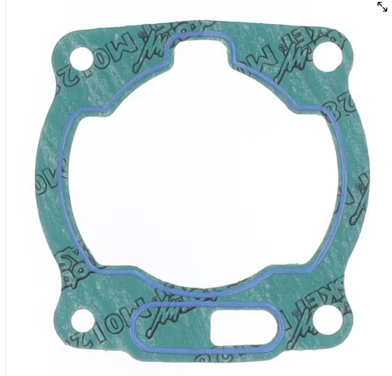 ATHENA USZCZELKA POD CYLINDER YAMAHA DT/TDR/TZR 125 '93-'06, DERBI GPR 125 '04-'06 GRUBOŚĆ 0,5MM (1)