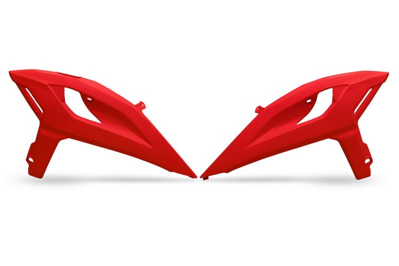 UFO 2025/11 OSŁONY CHŁODNICY BETA RR 250 / 300 / 350 / 400 / 450 '25-'26 KOLOR CZERWONY (1)